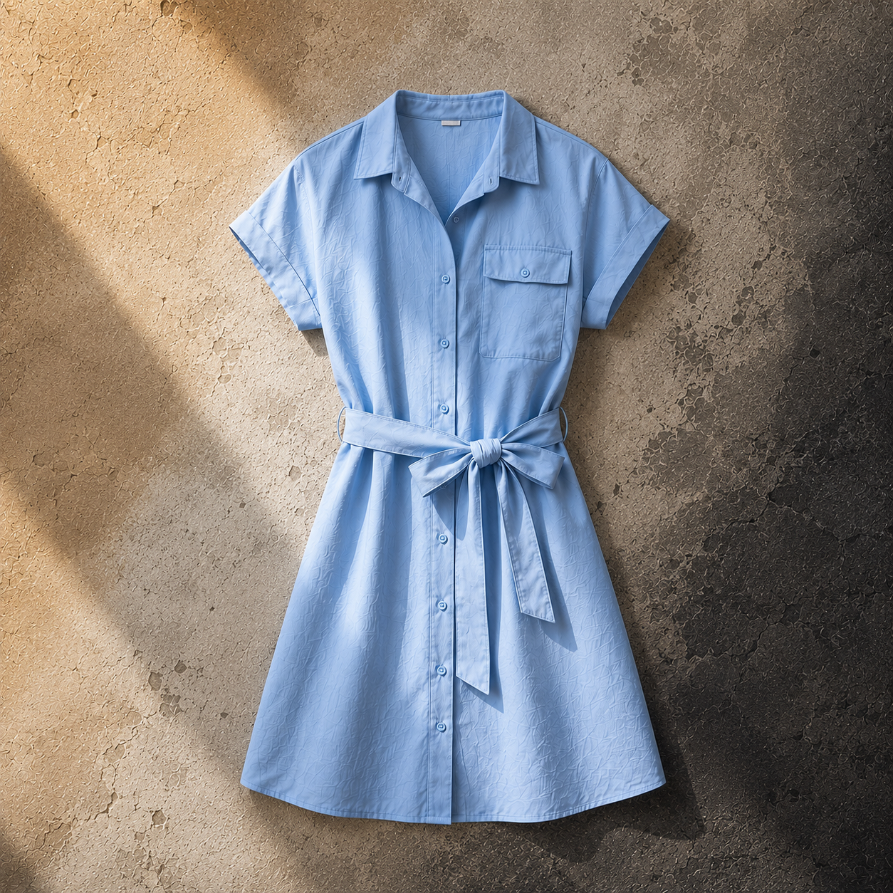 Eveline | Midi shirtdress