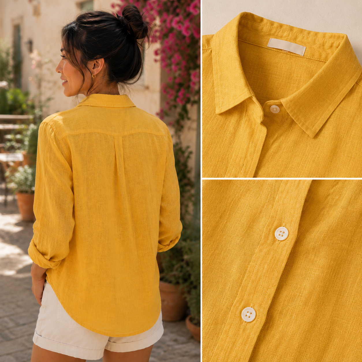 Nova | Linnen zomerblouse