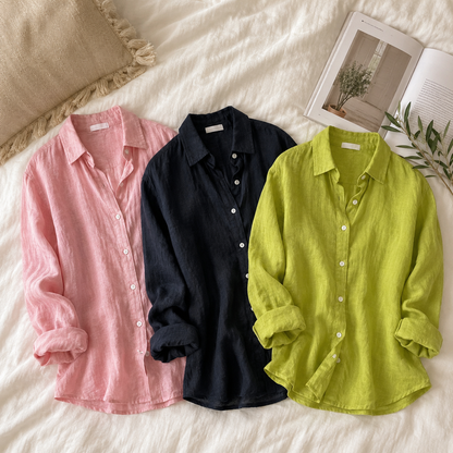 Nova | Linnen zomerblouse